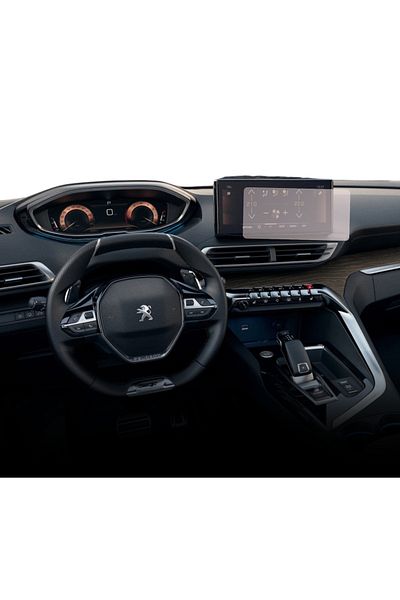 Citroen / Peugeot Navigation Protection Film Peugeot 5008 2020+, Duragon, Matte silicone, installation kit