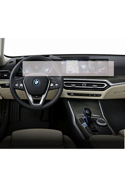 BMW Navigation Protection Film BMW i4 2021-2024, Duragon, Matte silicone, installation kit