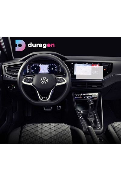 Volkswagen Navigation Protection Film Volkswagen Taigo 2021+, Duragon, Matte silicone, installation kit