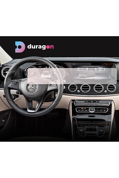MERCEDES Duragon navigation and dashboard clock foil, for Mercedes Benz E-Class (W213) 2016-2020, matte, kit