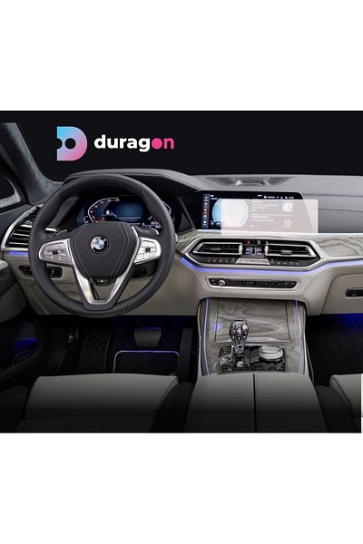 BMW Navigation Protection Film BMW X7 2018-2022, Duragon, silicone, installation kit