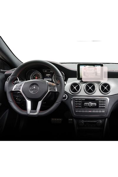 MERCEDES Navigation and dashboard film Duragon, for Mercedes Benz GLA (X156) 2013-2017, matte, kit