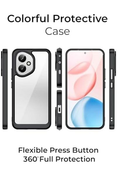 Glassology مجموعة غطاء أسود وواقي شاشة لهاتف Honor 400