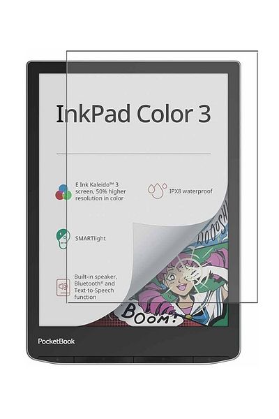 pocketbook Folie Duragon, pentru PocketBook InkPad Color 3, Kit inclus, Silicon Premium