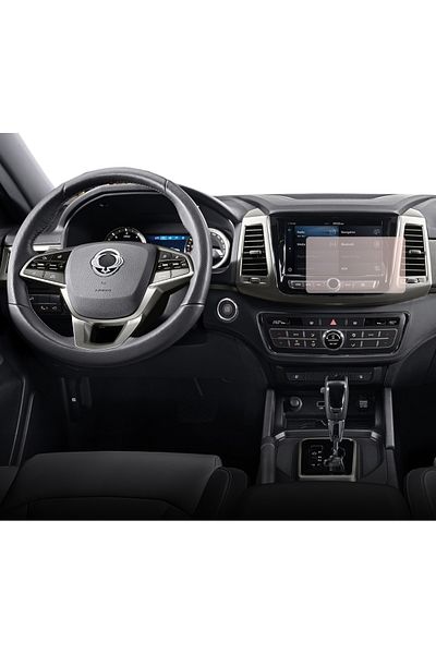 Ssangyong Kyron Folie Protectie Navigatie Ssangyong Musso 2018+, Duragon Ssangyong, silicon, kit instalare