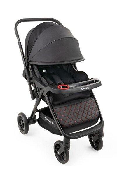 Mammamia Mamma Mia Double Way Çift Yönlü Bebek Arabası Antrasit