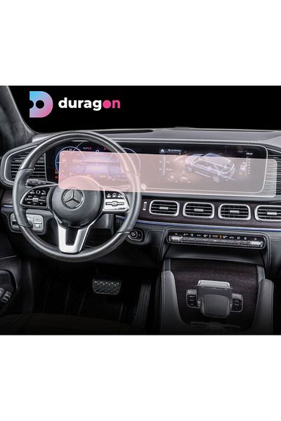 MERCEDES Duragon navigation display protection film, for Mercedes Benz GLE (W167) 2019-2023, matte, kit