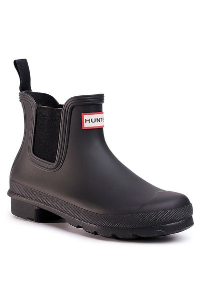 Hunter Ghete Wellington pentru femei negre WFS207