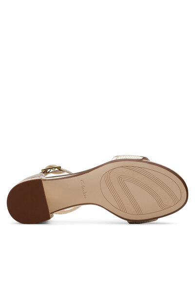 CLARKS Sandale damă aurii CLARKS-26181296 CHAMPAGNE INT