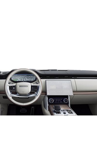 Land Rover Range Rover Navigation Protection Film Land Rover Range Rover SWB 2021-2024, Duragon, Transparent silicone, kit