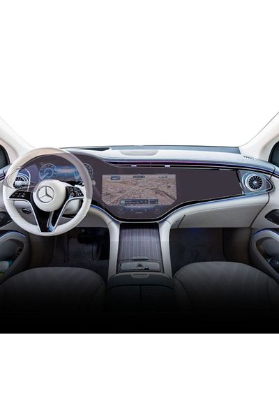 MERCEDES Duragon navigation and dashboard clock protection film, for Mercedes Benz EQE 2021+, matte, kit