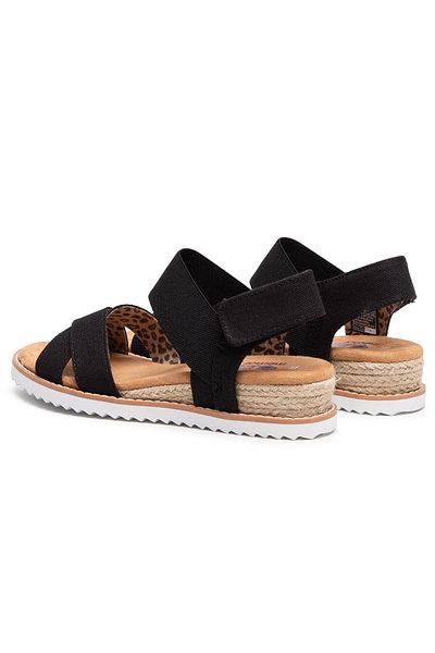 SKECHERS Women's Espadrilles black SKECHERS-33386 BLK