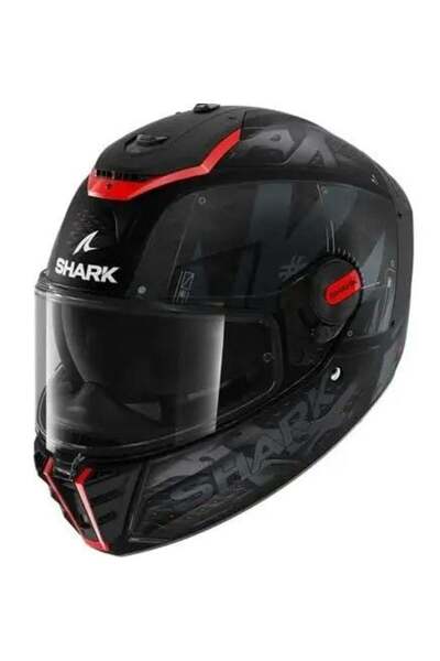 Shark 0322 SHARK SPARTAN RS STINGREY KAPALI KASK SİYAH KIRMIZI