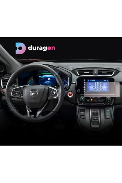 Honda Navigation Display Protection Film, Duragon, Honda CR-V 2019-2022, Matte silicone, Installation kit