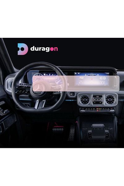 MERCEDES Navigation Protection Film Mercedes Benz G 580 2024+, Duragon, Matte silicone, installation kit