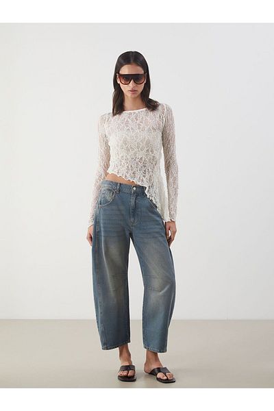 LC Waikiki Pantaloni de jeans pentru femei LCW Jeans Balloon Fit