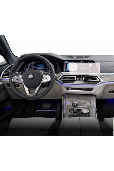 BMW Navigation Protection Film BMW X7 2018-2022, Duragon, silicone, installation kit