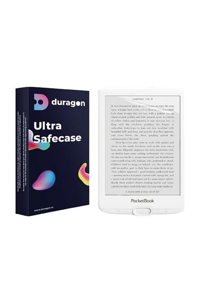 pocketbook Folie Duragon, pentru PocketBook Basic Lux 3, Kit inclus, Silicon Premium