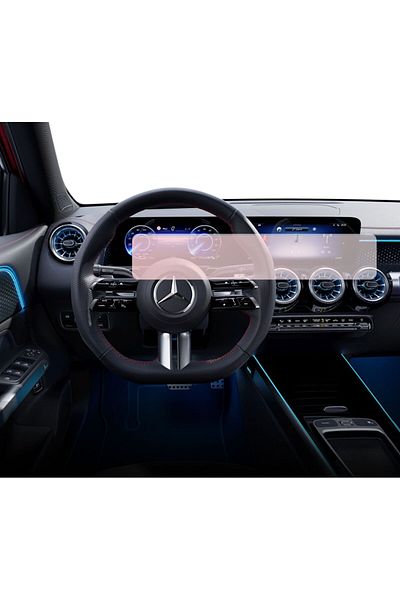 MERCEDES Navigation Protection Film Mercedes Benz EQB 2023+, Duragon, Matte silicone, installation kit