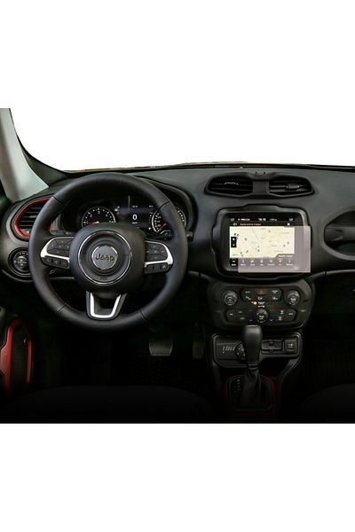 Jeep Navigation Protection Film Jeep Renegade 2018-2022, Duragon, silicone, installation kit