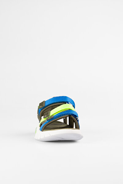 Vicco Cube Lightweight Boys Preschool Khaki Sandals