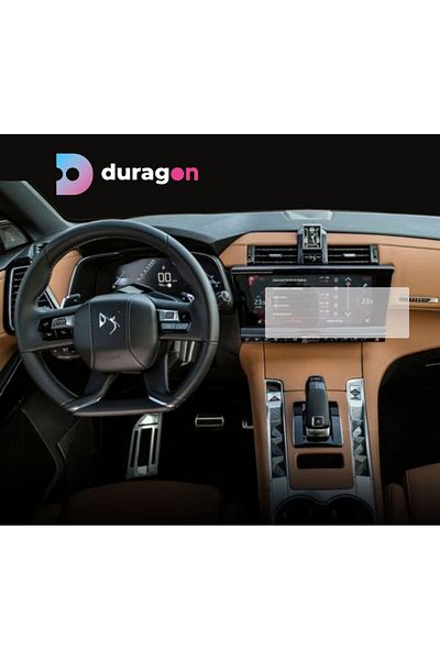 UNIVERSAL CAR Duragon navigation display protection film, for DS Automobiles DS 7 Crossback 2017-2022, matte, kit