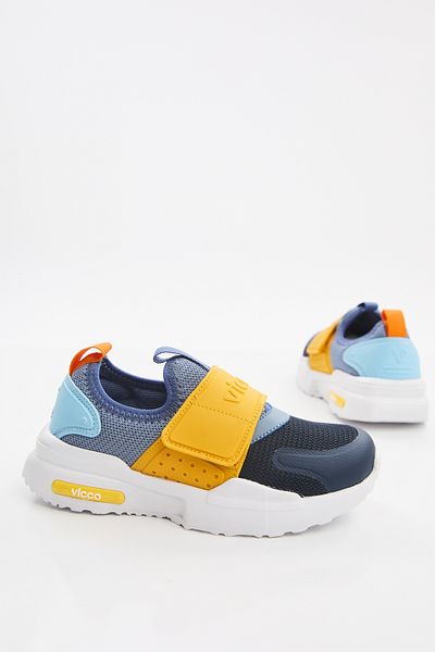 Vicco Crazy Basic Boy's Navy Blue Sports Shoes