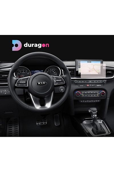 Hyundai / Kia Navigation Protection Film Kia Ceed 2018-2021, Duragon, silicone, installation kit