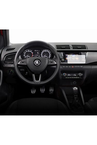 Skoda Navigation Protection Film Skoda Fabia 2018-2021, Duragon, Matte silicone, installation kit