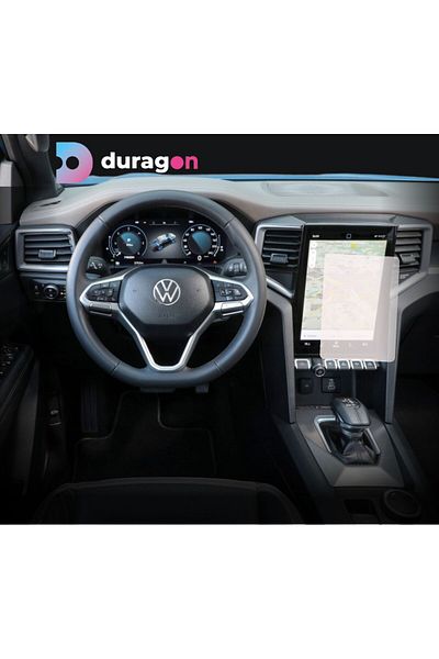 Volkswagen Navigation Protection Film Volkswagen Amarok 2022+, Duragon, Matte silicone, installation kit