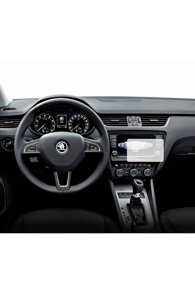 Skoda Navigation Protection Film Skoda Octavia 2013-2017, Duragon, Matte silicone, installation kit