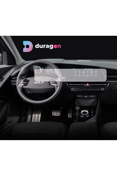 Hyundai / Kia Duragon navigation and dashboard display protection film, for Kia Niro 2024+, kit