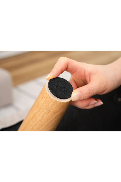 EYD Yapışkanlı Parke Zemin Koruyucu Kaydırmaz Keçe Masa Sandalye Ayak Keçesi 20MM (50 Adet)