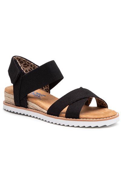 SKECHERS Women's Espadrilles black SKECHERS-33386 BLK