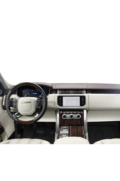 Land Rover Range Rover Navigation Protection Film Land Rover Range Rover Hybrid 2013-2017, Duragon, Transparent silicone, kit