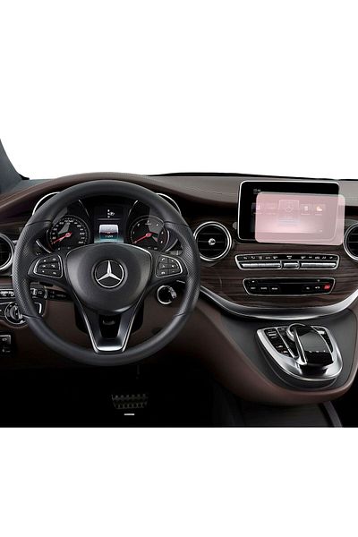 MERCEDES Navigation Protection Film Mercedes Benz V-Class 2019+, Duragon, silicone, installation kit