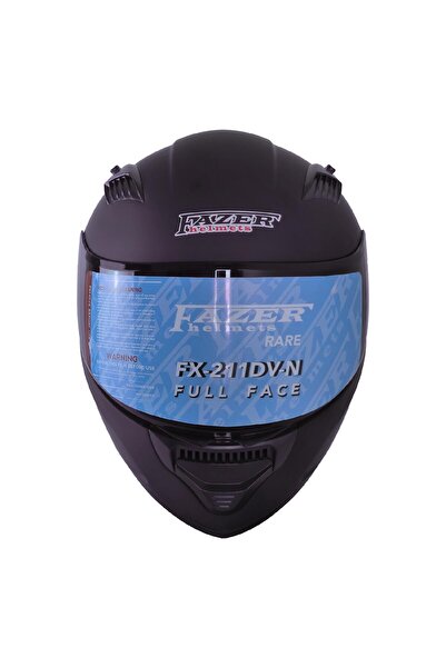 MTS FAZER 211-DV FULL FACE KASK MAT SİYAH
