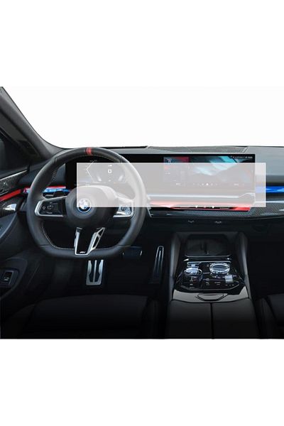 BMW Duragon navigation and dashboard display protection film, for BMW i7 2022+, matte, kit