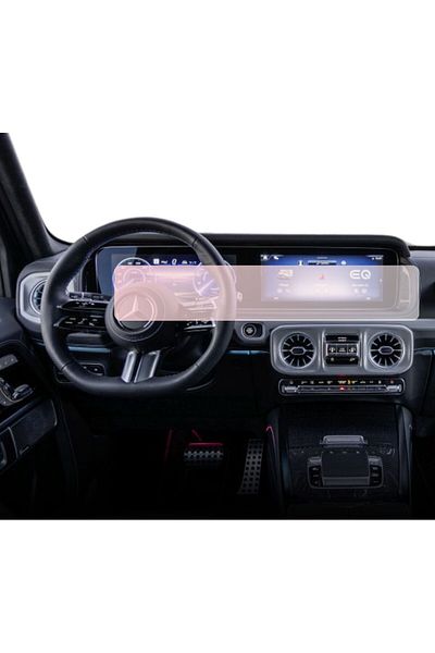 MERCEDES Navigation Protection Film Mercedes Benz G 580 2024+, Duragon, Matte silicone, installation kit