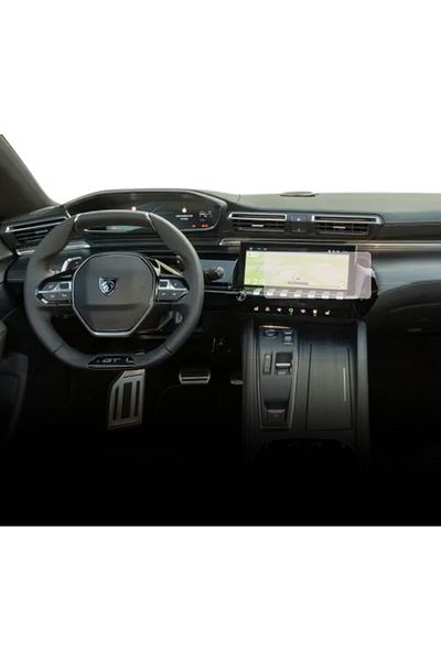 Citroen / Peugeot Navigation Protection Film Peugeot 508 2023+, Duragon, silicone, installation kit