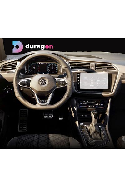 Volkswagen Matte Film Volkswagen Tiguan 2022-2024, Duragon and Dashboard Clocks, made of silicone