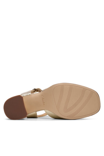 CLARKS Sandale damă aurii CLARKS-26181303 CHAMPAGNE INT