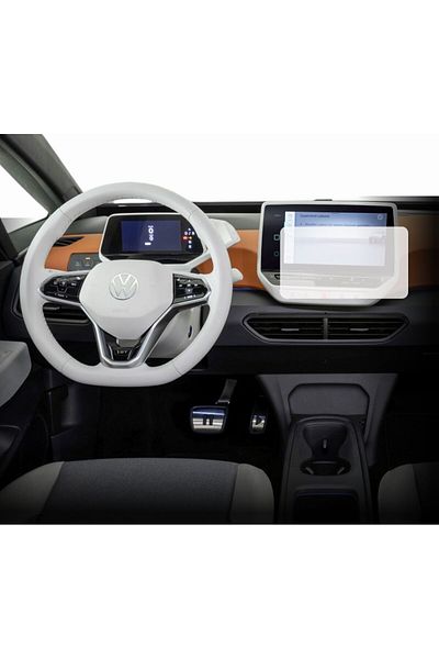 Volkswagen Navigation Protection Film Volkswagen ID.3 2020-2023, Duragon, Matte silicone, installation kit