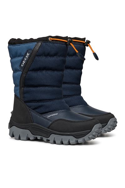 Geox Ghete de zăpadă albastre pentru băieți GEOX-J26FRA-0FU54 C0693 D