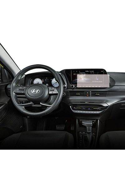 Hyundai Navigation Protection Film Hyundai i20 2020-2023, Duragon, silicone, installation kit