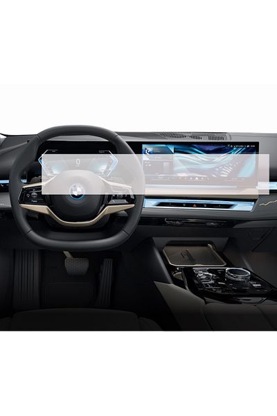 BMW Duragon navigation display and dashboard clock protection film, for BMW 3 Series 2022+, kit