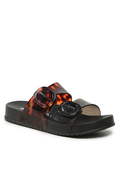 Melissa Șlapi de damă negri MELISSA-33913 AN716 NEGRU/TRANSPARENT BRĂȚESCĂ