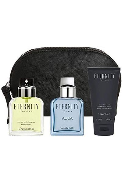 Calvin Klein Eternity for Men Eu De Toilette 15 ml + Eternity Aqua Eu De Toilette 15 ml + 30 ml Asb