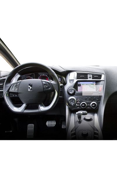 UNIVERSAL CAR Navigation Protection Film DS Automobiles DS 5 2016+, Duragon, Matte silicone, installation kit