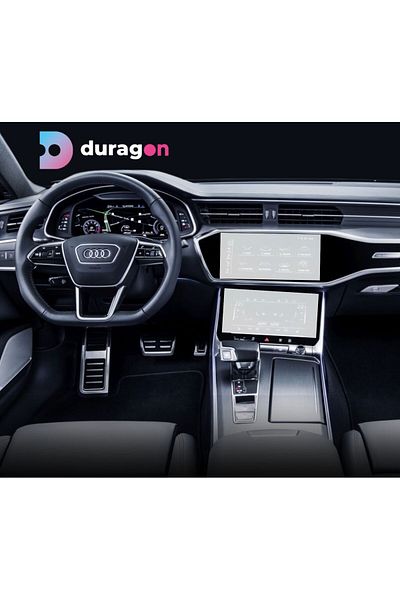 UNIVERSAL CAR Duragon navigation display protection film, for Audi A7 Sportback 2017+, transparent, kit